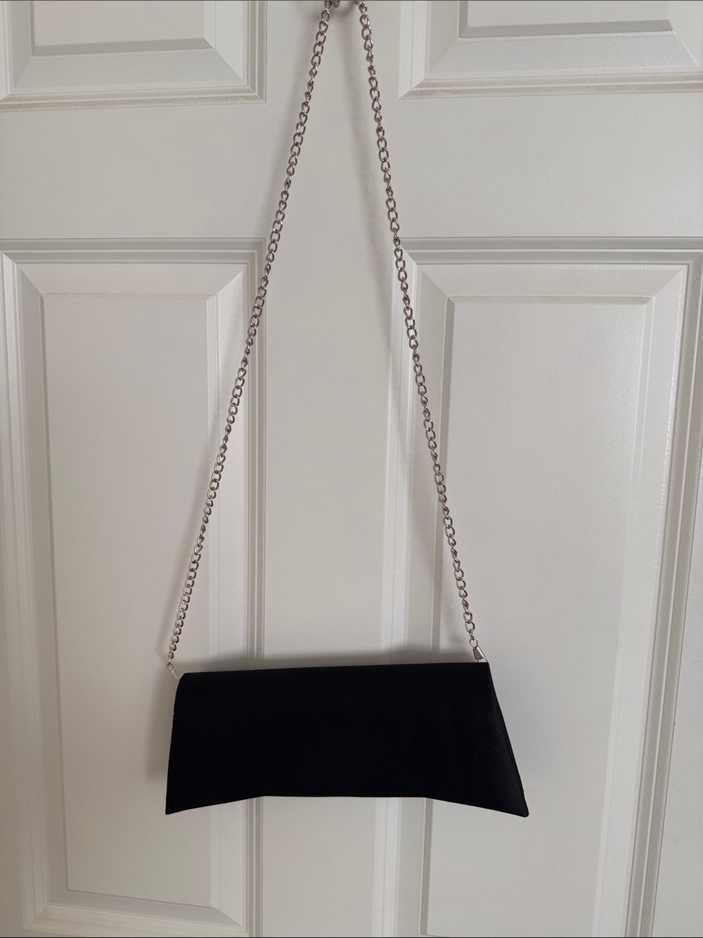 Black cocktail purse. Only used once to a wedding
